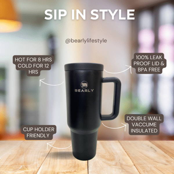 BEARLY Tumbler - Black - Image 5